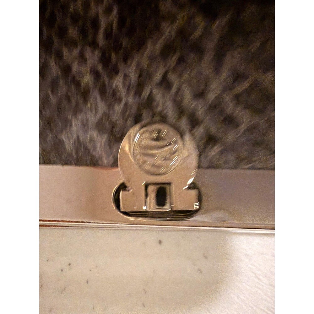 Style&co. Women’s Black/Gray Animal Print Wallet Folding Card Slots